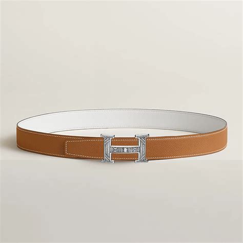 hermes touareg belt buckle|H Touareg belt buckle & Reversible leather strap 32 mm.